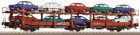 66529 Roco Autotransporter car loaded with VW cars